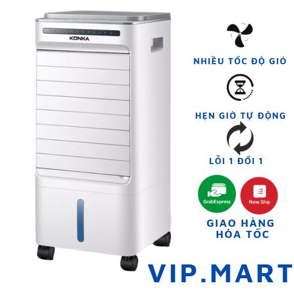[Xả Kho] Quạt Điều Hòa Quạt Hơi Nước Konka Chính Hãng - Có Bánh Xe Di Chuyển