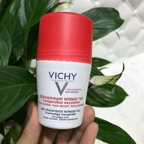 LĂN GIÚP KHÔ THOÁNG VÙNG DA DƯỚI CÁNH TAY VICHY DÉTRANSPIRANT INTENSIF 72H TRANSPIRATION EXCESSIVE 50ML - 9555