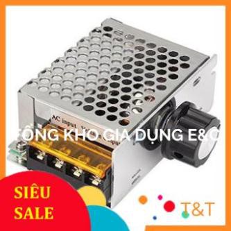 Chiết áp, bộ điều khiển tốc độ động cơ , ánh sáng công suất lớn 4000W 0-220V