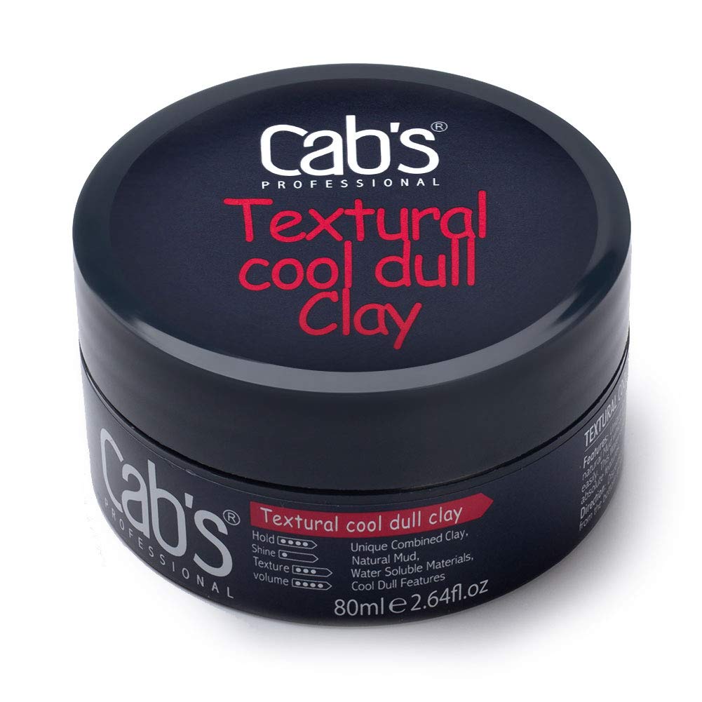 Sáp vuốt tóc đất sét Cabs hộp 80g