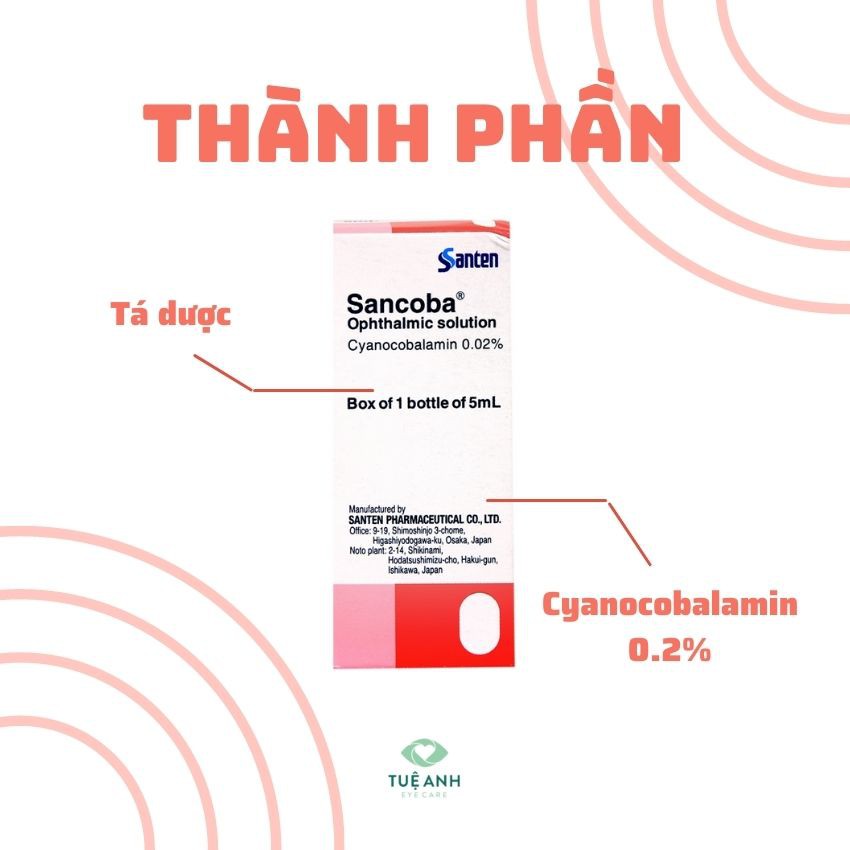 SANCOBA - Nhỏ mắt Nhật Bản chính hãng | Thế Giới Skin Care