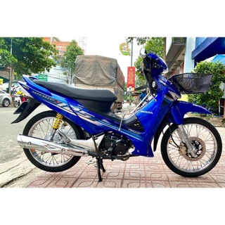 Tem rời wave 125i xanh gp dán xe future