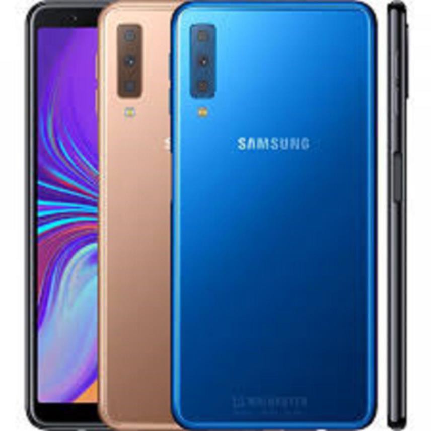 điện thoại Samsung A7 2018 - Samsung Galaxy A7 (2018) A750 Chính hãng 2sim ram 4G/64G, Camera trước 24mp siêu nét