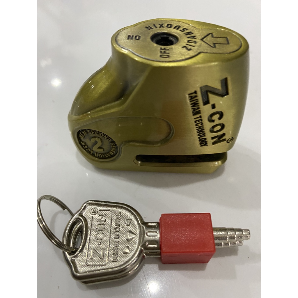 Khoá Đĩa Z- Con Mẫu Mới 2022 Chống Cắt