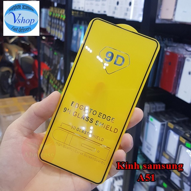 Samsung A21/ A21S/ A51/ A71/ M51 Cường lực 9D full màn full keo cao cấp thế hệ mới