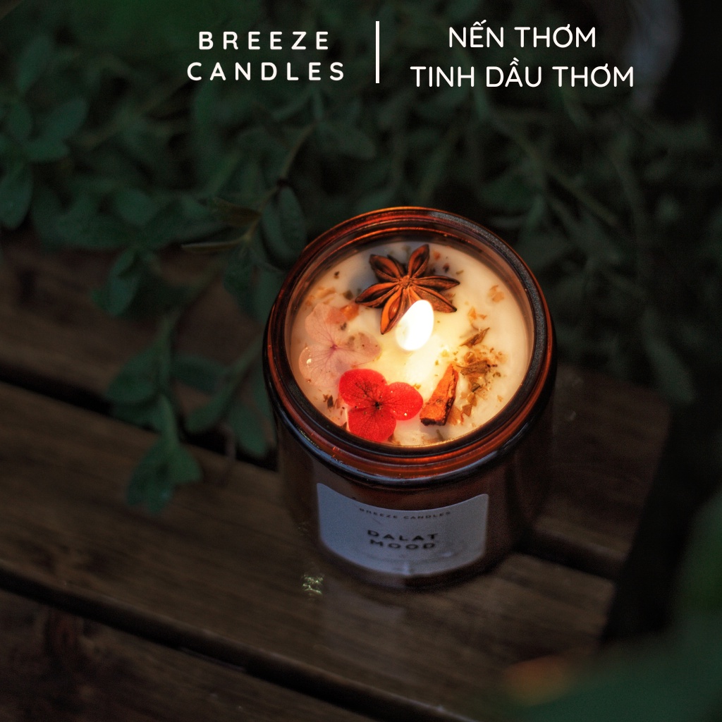 NẾN THƠM THIÊN NHIÊN BREEZE CANDLES HŨ 250GR