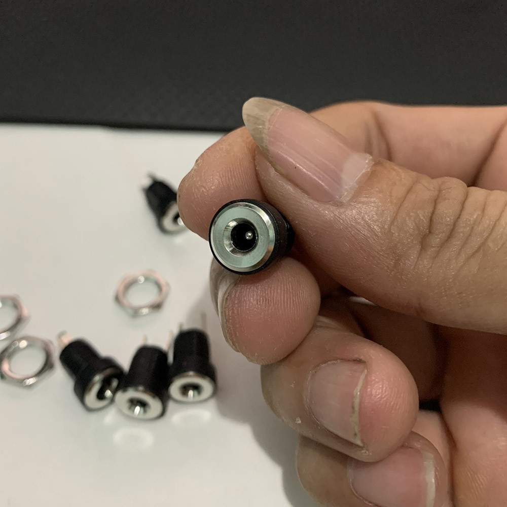 Đầu jack đuôi cắm DC cái 3.5*1.3mm