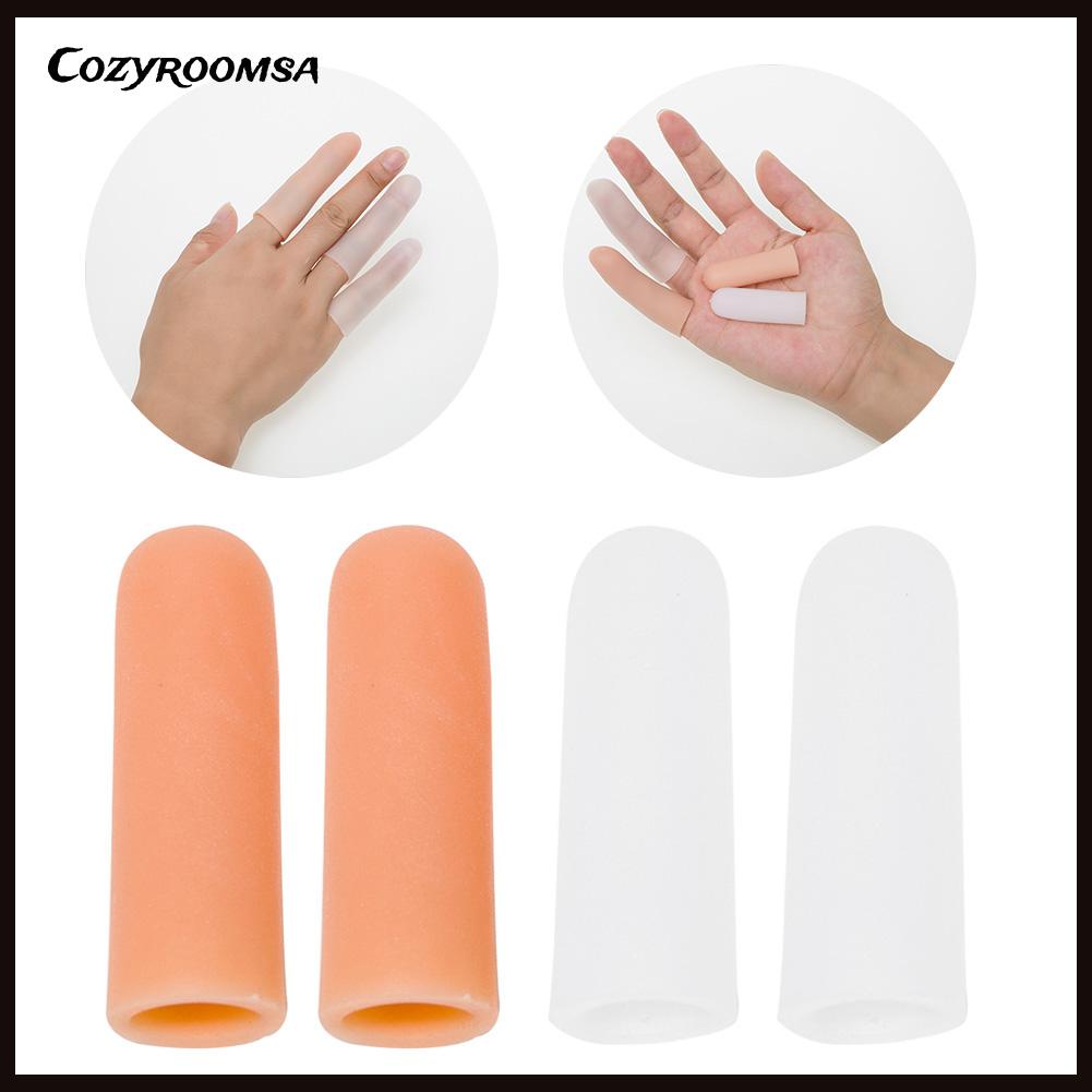 Set 4 Vỏ Bọc Silicon Mềm Tách Ngón Chân Chống Nứt Nẻ