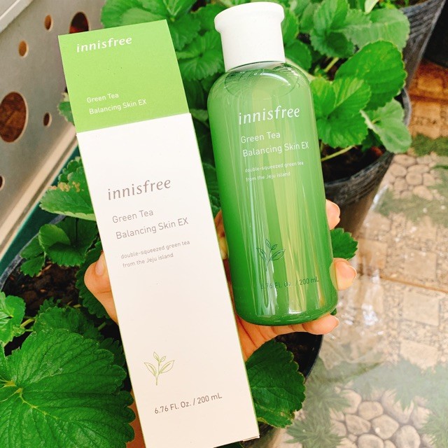 Nước Hoa Hồng Innisfree Green Tea Balancing Skin Ex