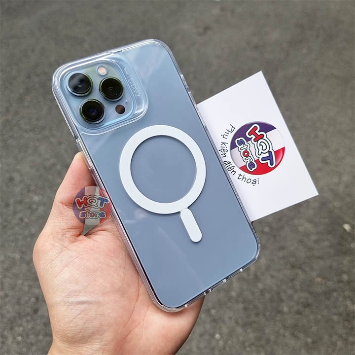 Ốp lưng chống sốc ZAGG Clear Snap Case Mag. cho IP 13 Pro Max / 13 Pro chính hãng - Hàng nhập khẩu