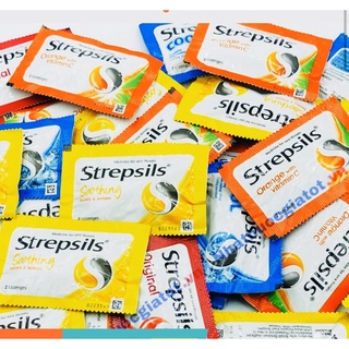 KẸO NGẬM STREPSILS - HỖ TRỢ GIẢM HO - GÓI 2 VIÊN ĐỦ VỊ