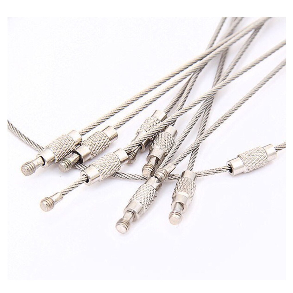 COMBO 2 MÓC TREO CHÌA KHOÁ DÂY CÁP