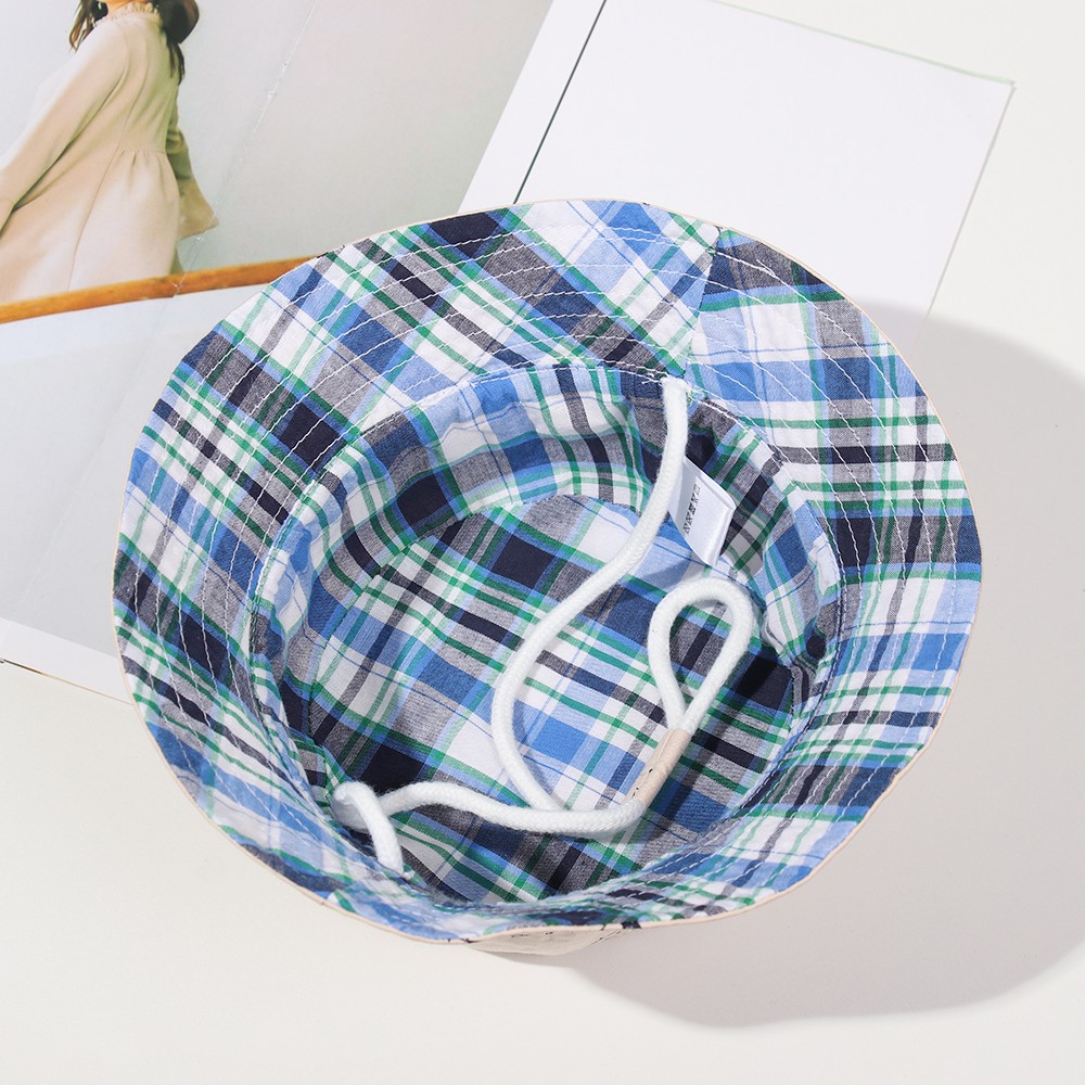 Mũ Vành Rộng Bằng Cotton Chống Tia UV Dành Cho Bé 0-6 Tuổi