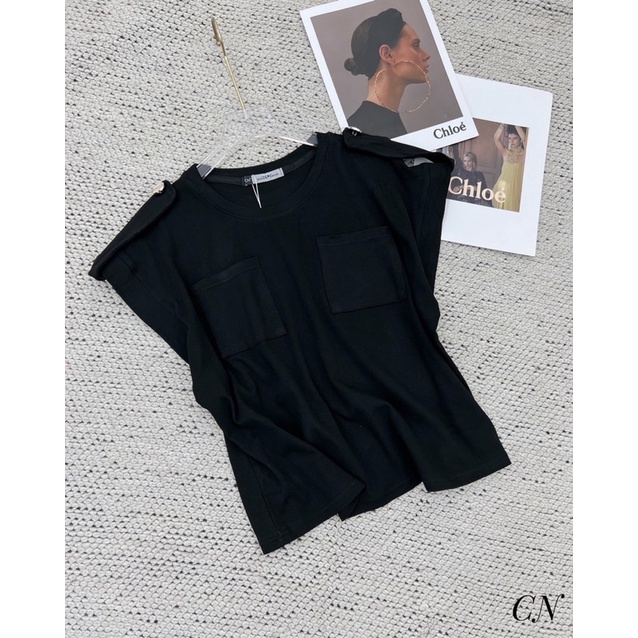 Áo thun khuy vai túi ngực ❌ Sale sock ❌ Hàng loại 1