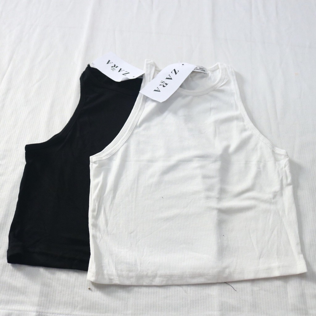 [HÀNG SẴN] Áo 3 lỗ Zara - Hàng xuất dư, thun len gân mềm mịn