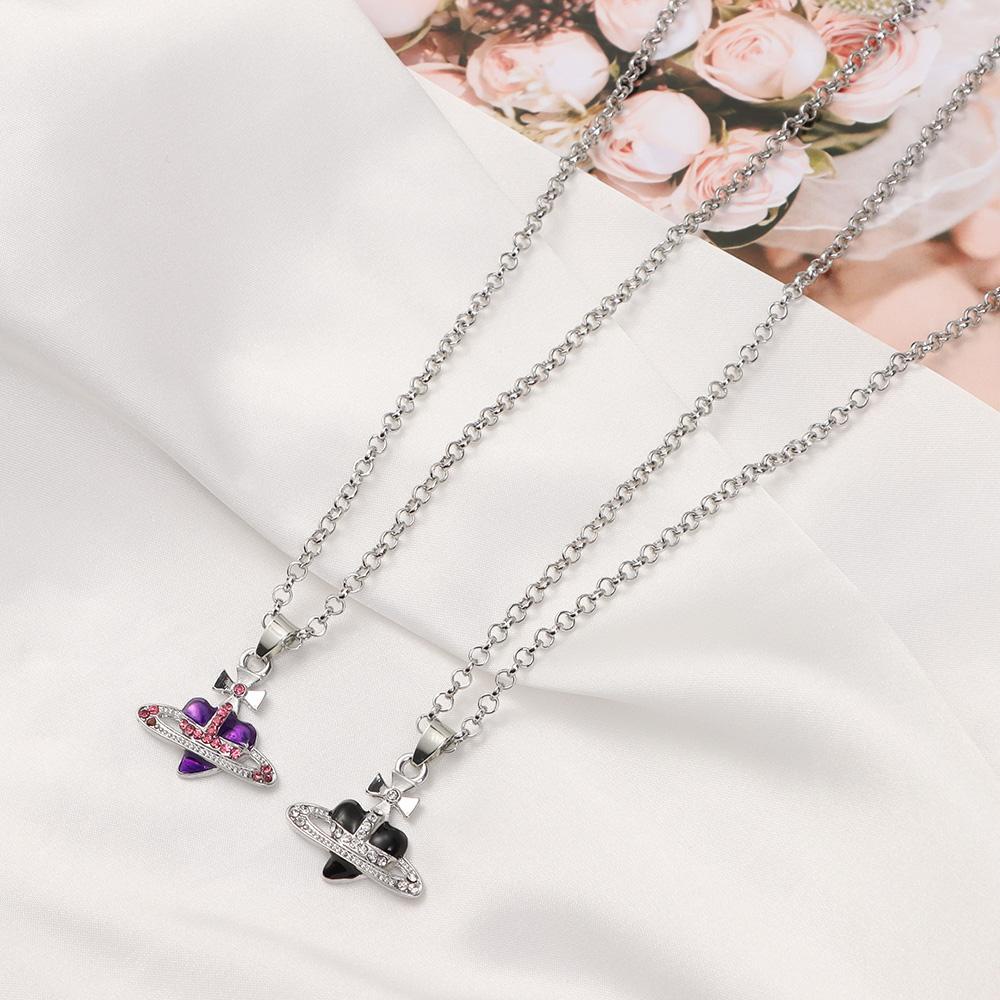 Vòng cổ Mặt Trái Tim Sang Trọng Phong Cách Vintage Cho Nữ