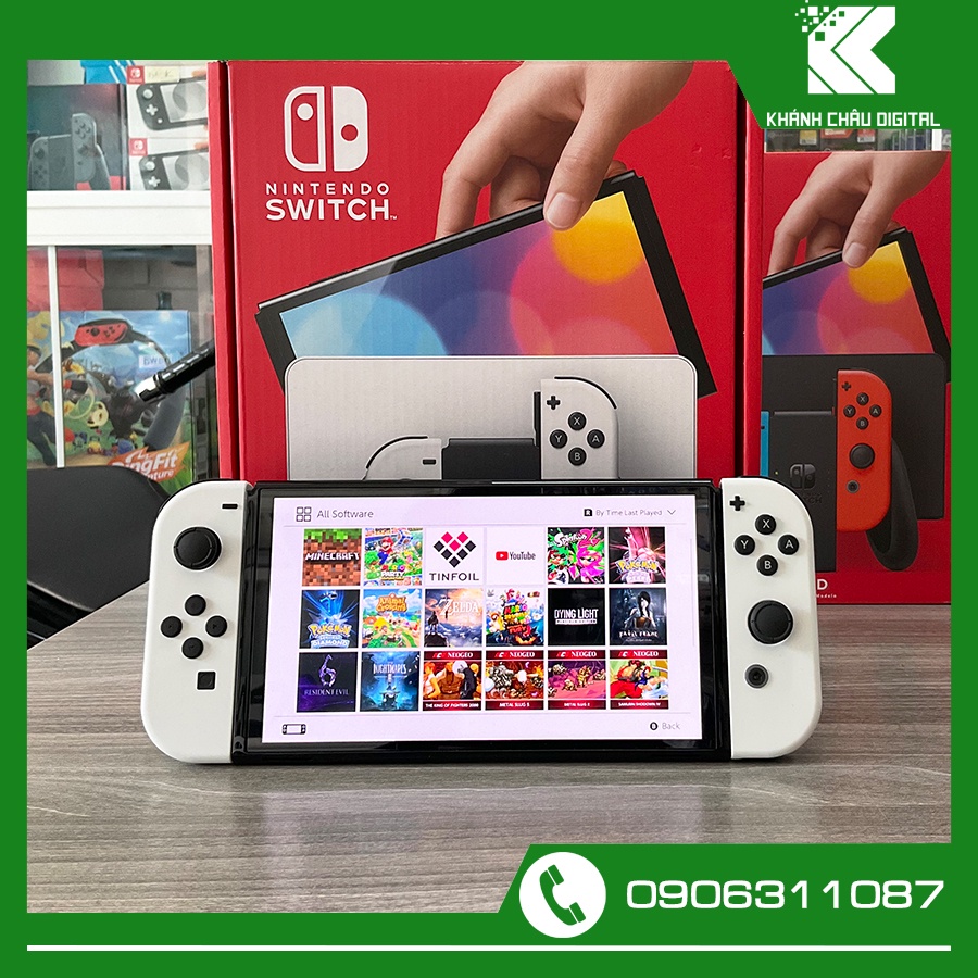 Máy Chơi Game Nintendo Switch OLED Model Mod Chip