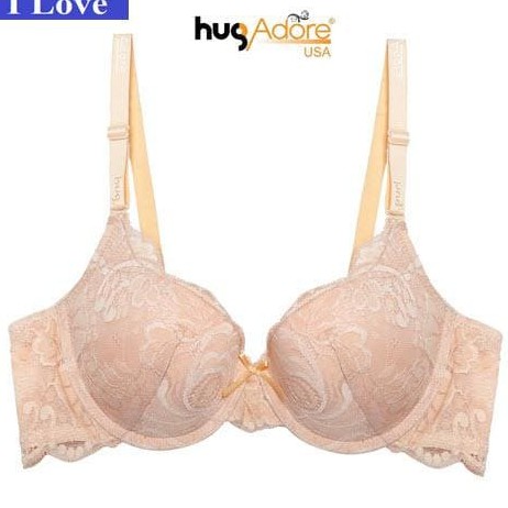 [ÁO HUGADORE USA] Áo Lót Hugadore  Ren Hoa Hồng, Mút Ép Vừa - 027. | BigBuy360 - bigbuy360.vn