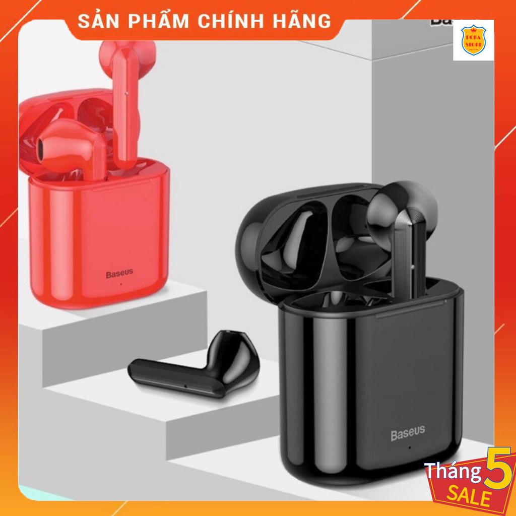 Tai nghe không dây cảm ứng Baseus Encok W09 True Wireless Earphones POKA.STORE