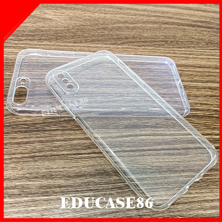 Ốp Silicon trong suốt REALME 3, 3 Pro, 5, 5i, 5 Pro, 6, 6i, 6 Pro, XT, ốp lưng chống sốc bảo về điện thoại Educase86
