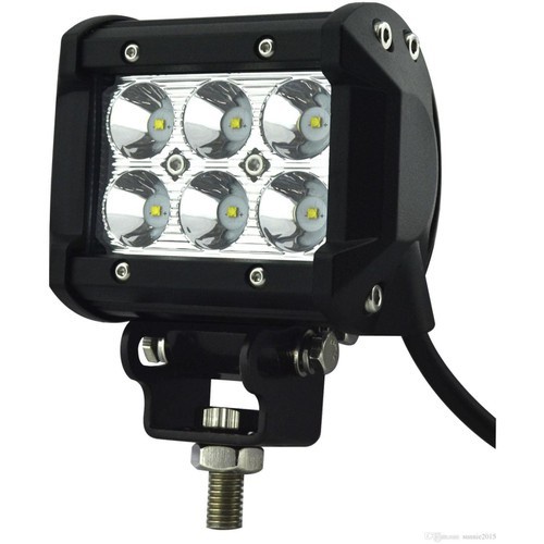 Đèn LED xe máy trợ sáng C6 6 bóng - Đèn pha gắn xe máy xe mô tô đi phượt cực sáng