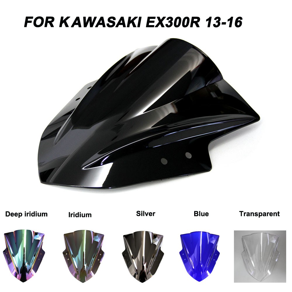 Kính chắn gió cho xe mô tô Kawasaki Ninja 300 EX300 2013 2014 2015