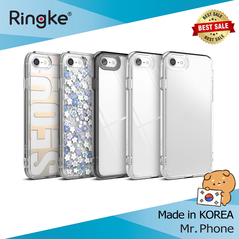 Ốp lưng iPhone SE 2022 / 2020 / iPhone 8 / 7 Ringke Fusion & Fusion Edge Hàn Quốc