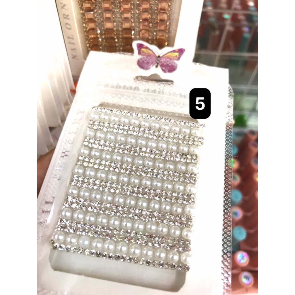 charm dây cao cấp đính móng, phụ kiện đính móng
