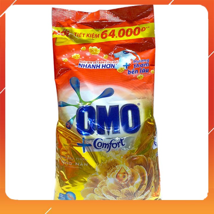 [SALE63] {Mua 3 tặng 1} bột giặt omo 4kg comfor (Siêu giảm giá)