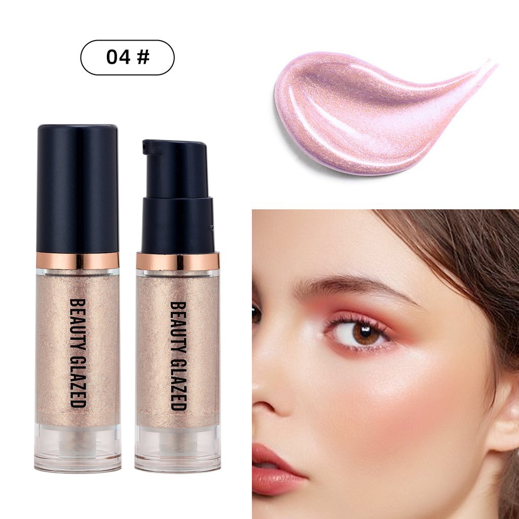 BEAUTY GLAZED lỏng huỳnh quang lỏng 4 màu ánh sáng kim cương trang điểm | BigBuy360 - bigbuy360.vn