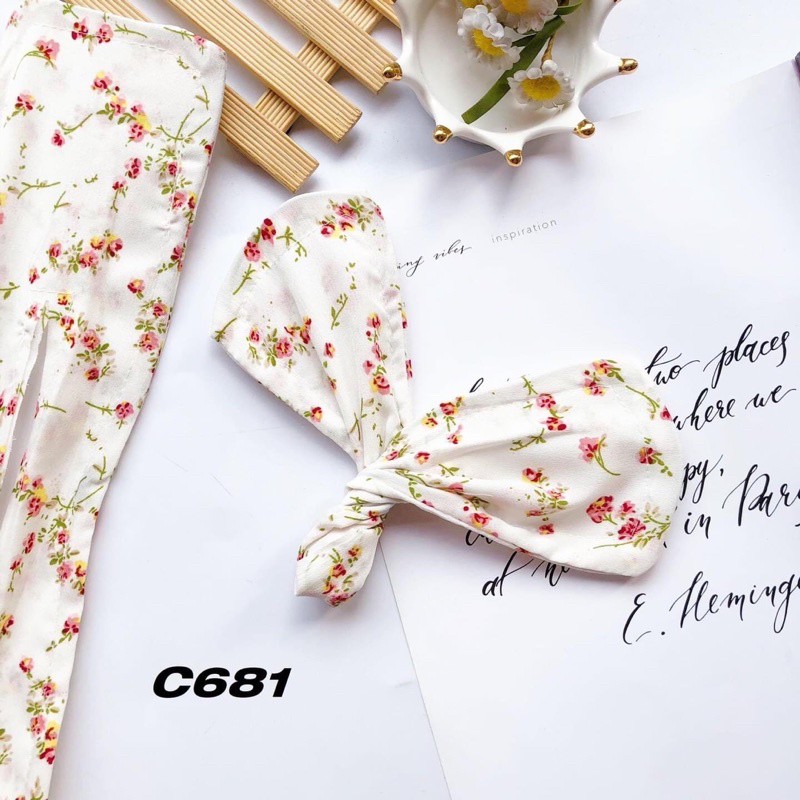 Kẹp tóc xoắn nơ siêu xinh