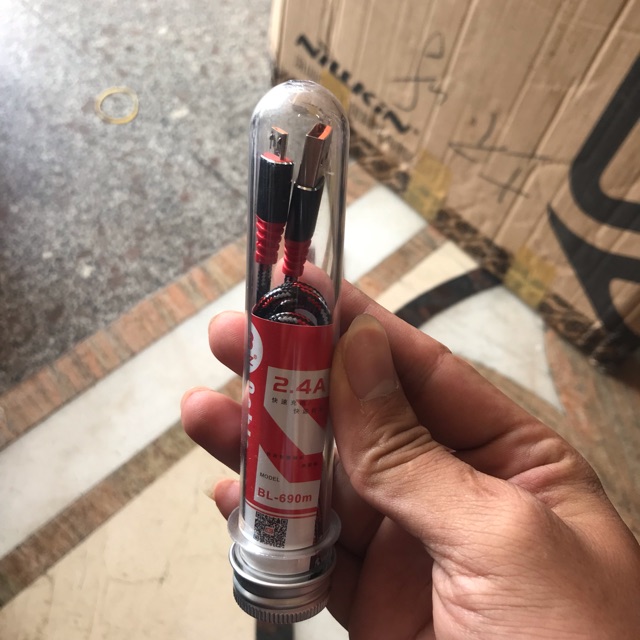 Dây sạch nhanh 2.4 BYZ chân Micro xịn chính hãng