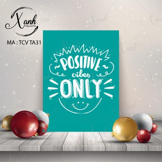 Tranh canvas động lực tiếng anh vui nhộn
