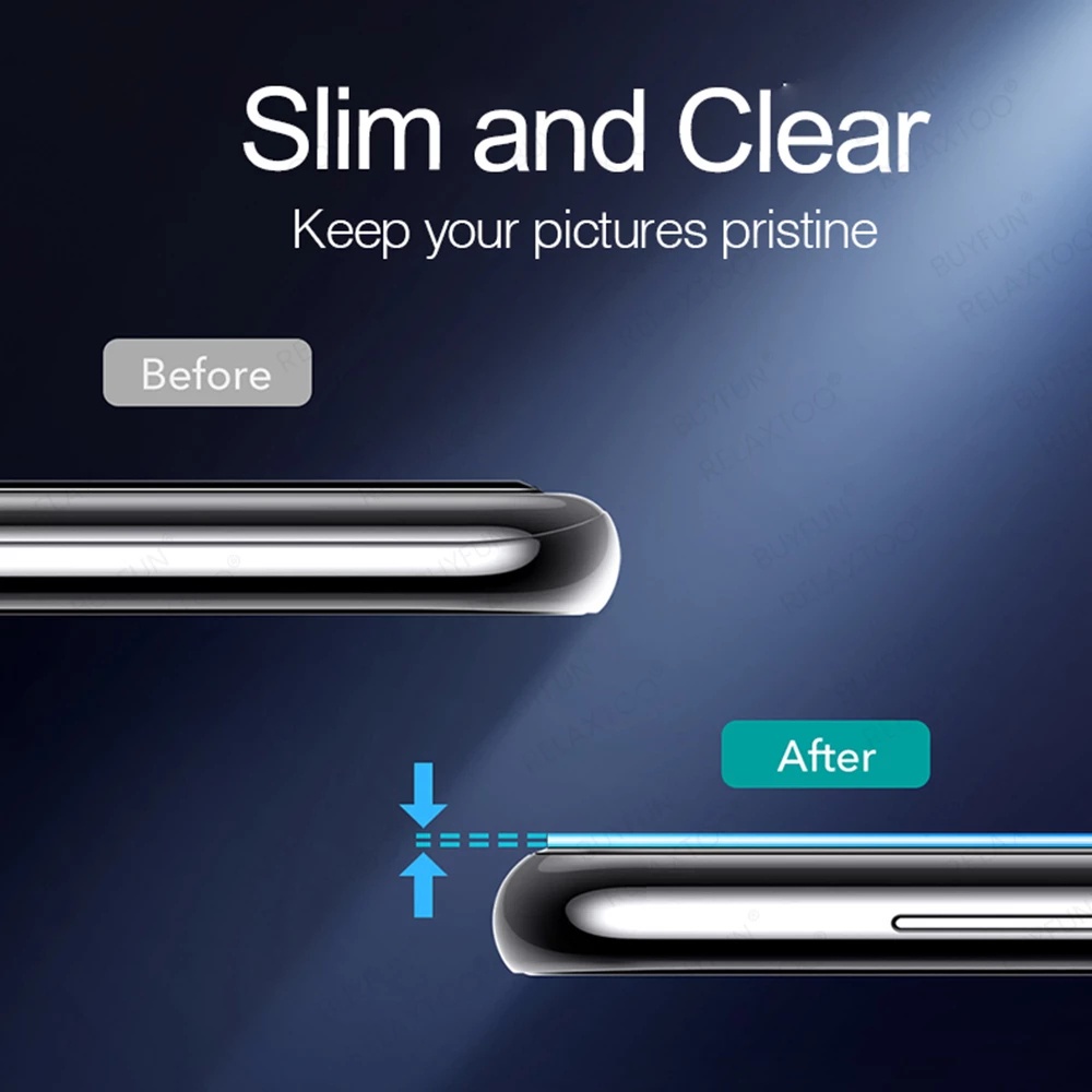 Kính Cường Lực 3D Viền Cong Bảo Vệ Camera Sau Cho Oppo Reno 8 7 8Z 7Z Reno8 Reno7 4G 5G Reno8 Z