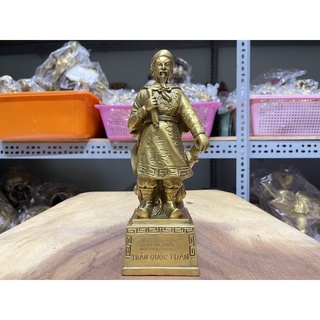 Tượng đồng trần quốc tuấn - trần hưng đạo - đồ đồng gia phát