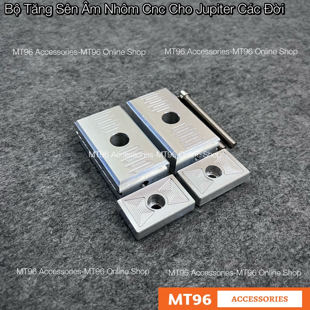 Tăng Sên Âm Cho Jupiter Các Đời Nhôm Cnc Nguyên Khối Siêu Cứng Và Nét