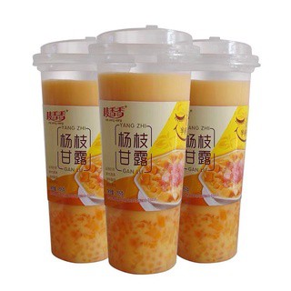 Trà sữa tự pha uống liền vị hoa quả Mango Food, đồ ăn vặt Hà Nội