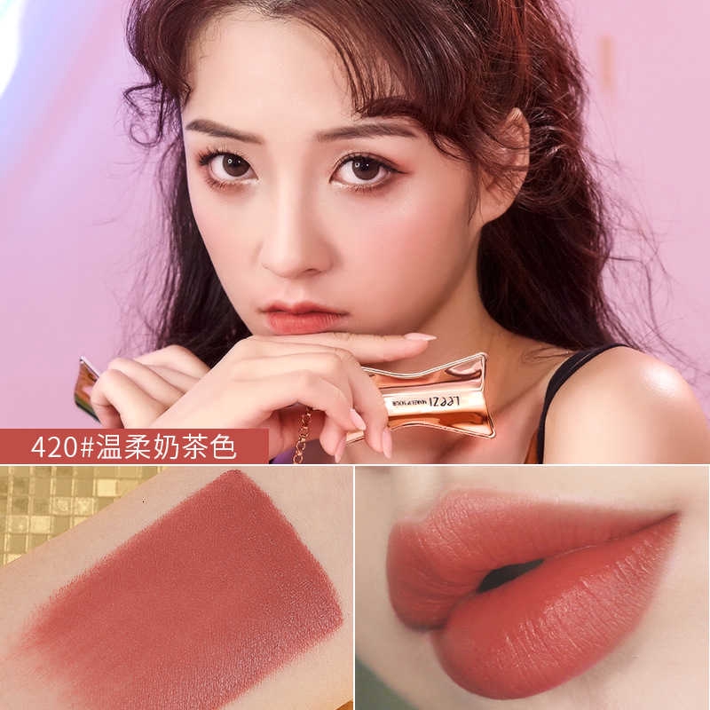 Leezi  Lipstick Matte Magnet chain Moisturize lasting Make-up Lip gloss Son môi | BigBuy360 - bigbuy360.vn