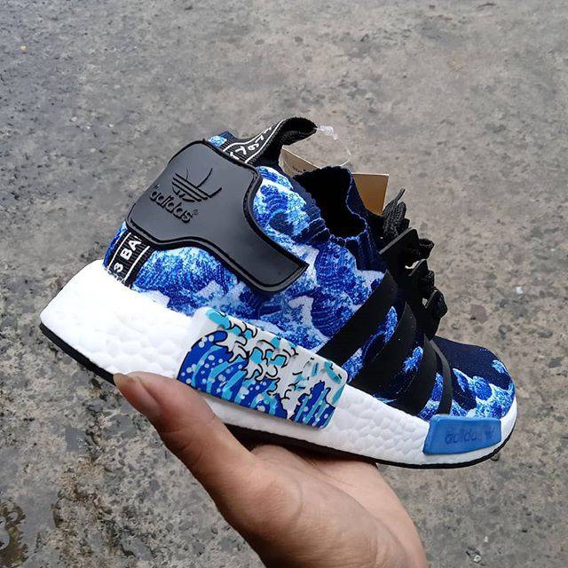 Giày Thể Thao Adidas Nmd R1 Pk Màu Xanh Dương