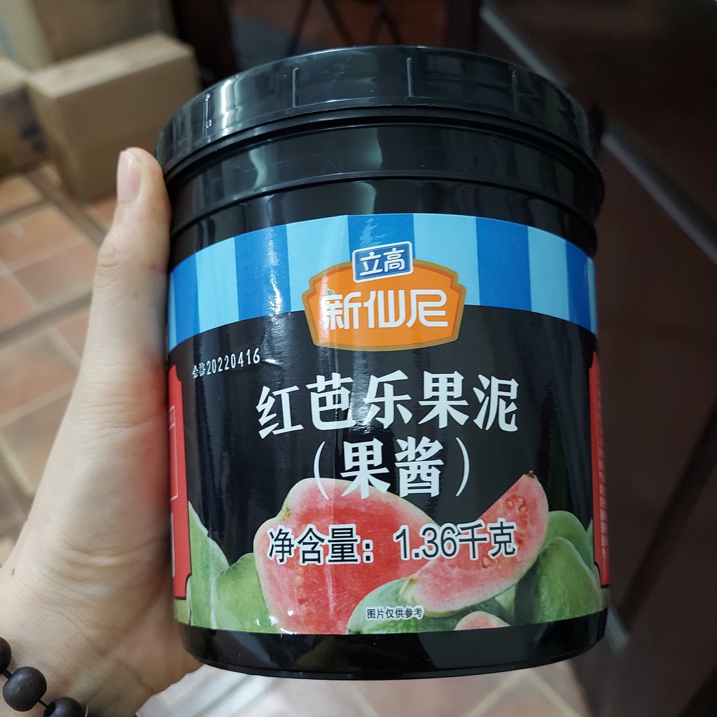 Mứt Sensini Ổi Hồng - Hộp 1,36kg