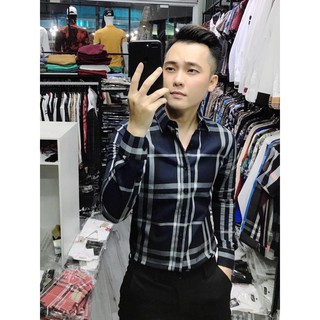 Áo sơ mi nam bbr cao cấp - vải kate thái form chuẩn