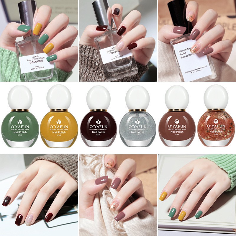 [Tuyển sỉ]  Sơn móng tay  O'YAFUN Nail Polish 40 mầu mới nhất - 12ml mầu 1 - mầu 20