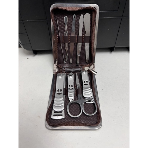 bộ bấm móng 9 món thép không gỉ