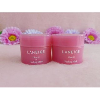 Mặt nạ tẩy tế bào chết Clear C Peeling Mask Laneige MINI 15ml