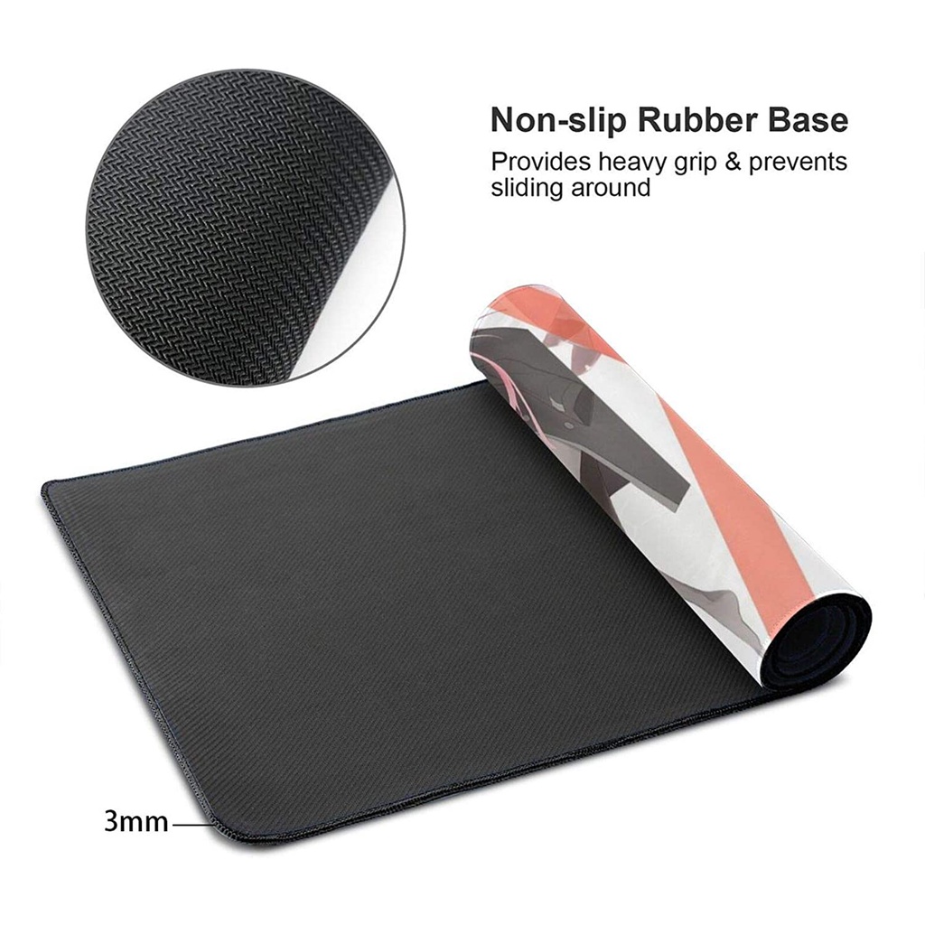 Huang Tingsheng Extension mousepad Darling-In The-Franxx One With high-grade micro-woven fabric, non-slip base