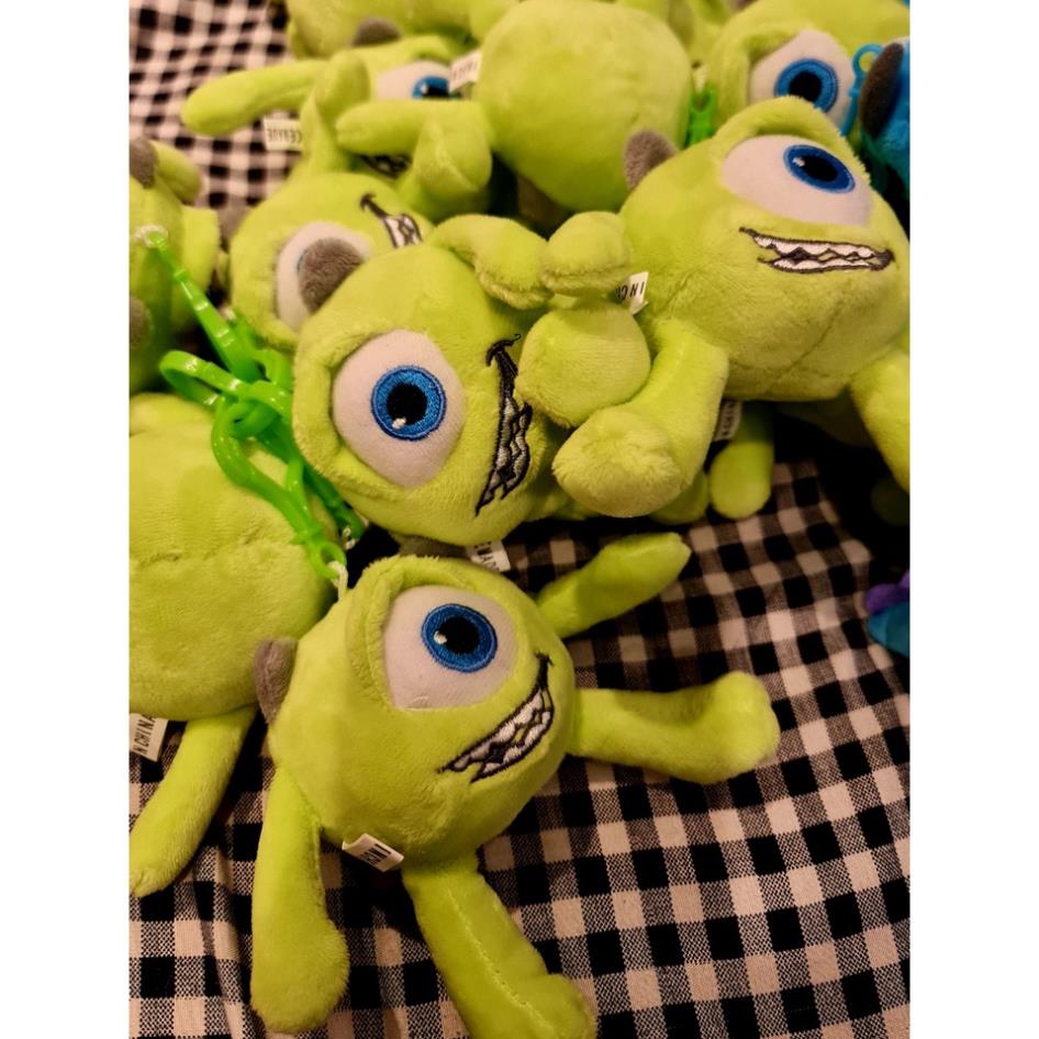 Móc khoá gấu bông Disney Monster University Công ty quái vật Mike Sullivan Sulley Sully 6-8cm BooBooBear