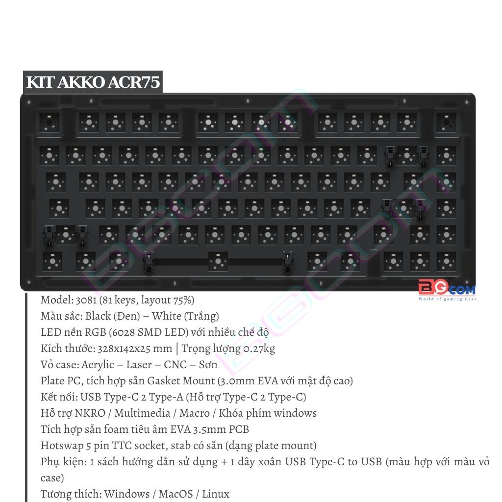 Bàn phím AKKO ACR | KIT AKKO ACR98 | ACR87 | ACR75 | ACR67 | ACR64 | ACR61 |ACR59