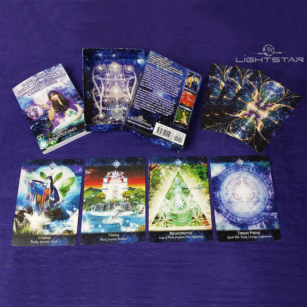 Bộ Bài Magical Dimensions Oracle Cards and Activators (Mystic House Tarot Shop) - Bài Gốc Authentic Chính Hãng 100%