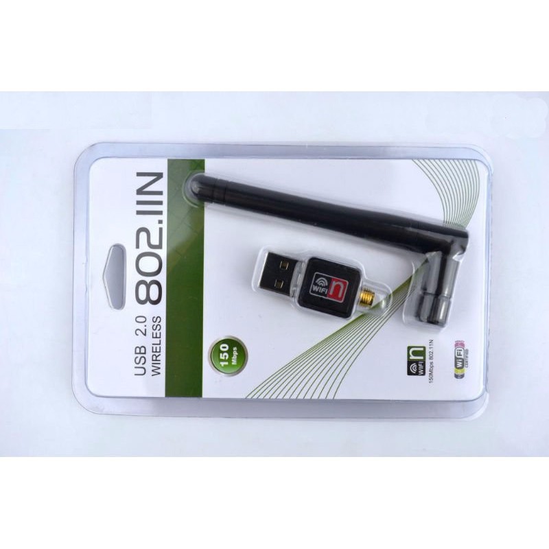 [Free Ship 99K] USB thu Wifi 802 Tự nhận Driver