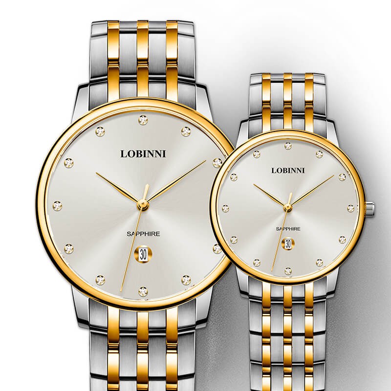 Đồng hồ đôi chính hãng Lobinni No.3010-2